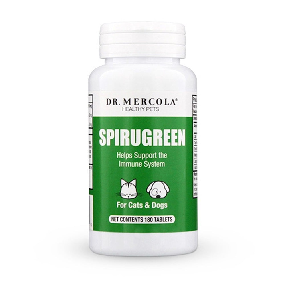 Dr. Mercola Spirugreen Pet Supplement 180 Tablets