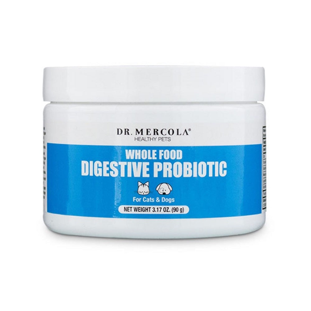 Dr. Mercola Whole Food Digestive Probiotic Pet Supplement 3.59oz