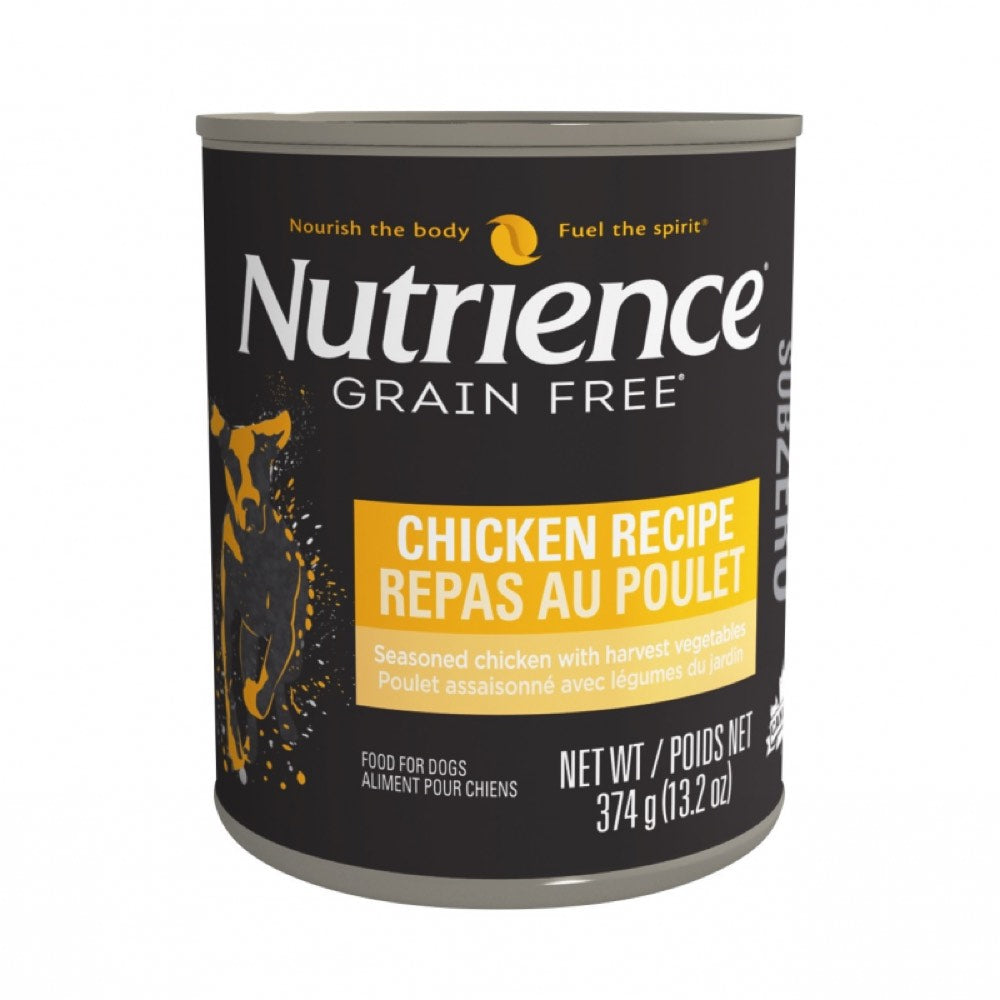 Nutrience Subzero Chicken Recipe Grain Free Canned Dog Food 374g