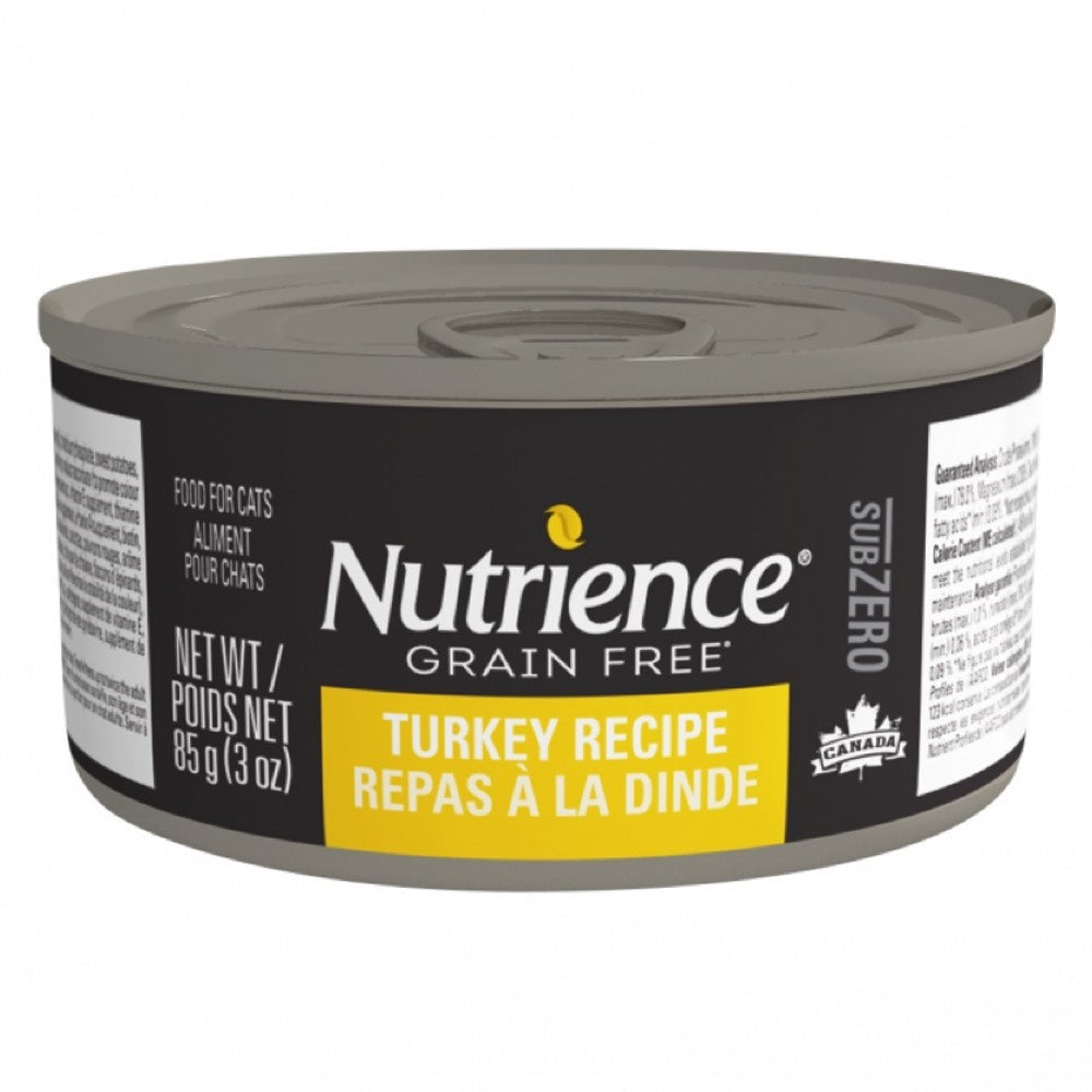 Nutrience Subzero Turkey Recipe Grain Free Canned Cat Food 85g